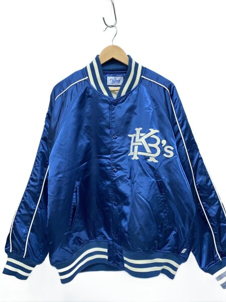 Keboz(ケボズ) / スタジャン/L/ナイロン/BLU | 古着の販売・通販なら 
