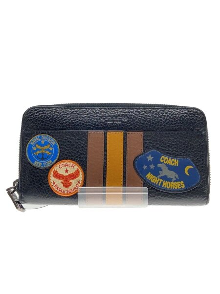 COACH(コーチ) / 長財布/--/BLK/パッチワーク/メンズ/F30756// | 中古