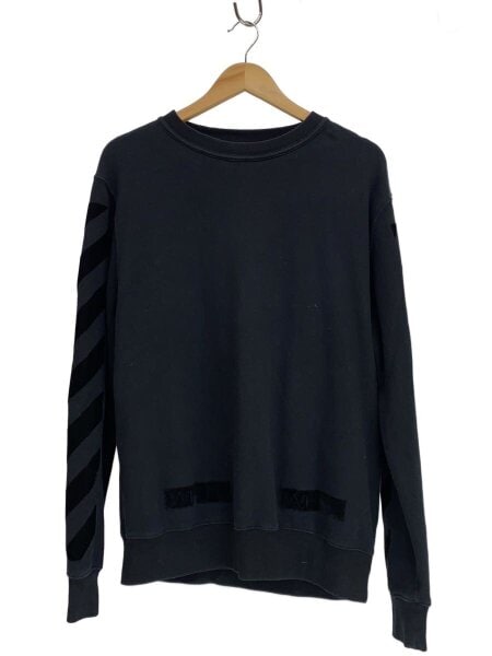 OFF-WHITE(オフホワイト) / スウェット/XS/コットン/BLK | 古着の販売