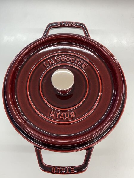 Staub(ストウブ) / ココット ラウンド グレナディンレッド 22㎝-2.6L 