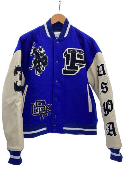 U.S.POLO ASSN.(ユーエスポロアッスン) / スタジャン/L/ウール/BLU 