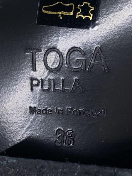 ☆未使用【TOGA】 ブラック スエード 4 バックル ウエスタンブーツ