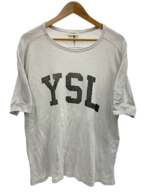 SAINT LAURENT(サンローラン) / ボーダーTシャツ/S/コットン/GRY