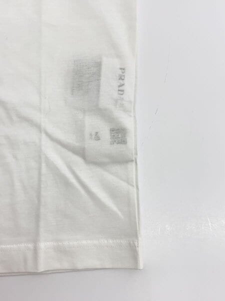 PRADA(プラダ) / Tシャツ/XL/コットン/WHT/dna829 s221 11cd/22AW