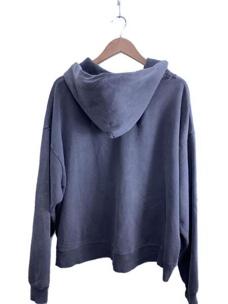 SAINT MICHAEL(セントマイケル) / ジップパーカー/XL/コットン/GRY