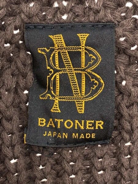 BATONER(バトナー) / 19SS/ICON-ZIPUP/アイコン ジップ カーディガン/3 