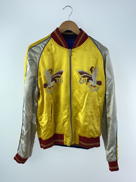 SAINT LAURENT(サンローラン) / スカジャン/48/レーヨン/BLU 