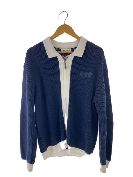 TTT_MSW(ティー) / New Standard Zipup Cardigan/カーディガン/M/NVY  