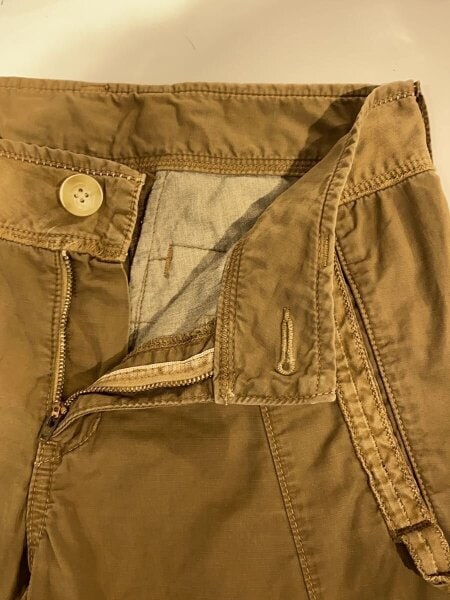 MARITHE FRANCOIS GIRBAUD / カーゴパンツ/S/コットン/CML/M5-2105 MARITHE FRANCOIS GIRBAUD(マリテフランソワジルボー) / カーゴパンツ