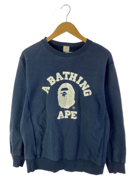 A BATHING APE(アベイシングエイプ) / 90s/カレッジ/ロゴ/3段/日本製 