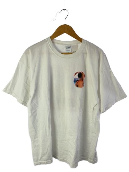 GILDAN(ギルダン) / CRACK OF DAWN/Tシャツ/XL/コットン/WHT/プリント
