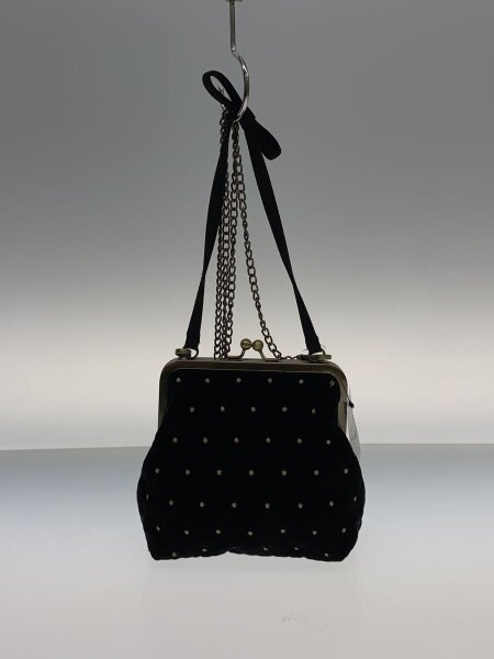 Bibiy．(ビビィ) / がま口/ショルダーバッグ/コットン/BLK/総柄 | 中古
