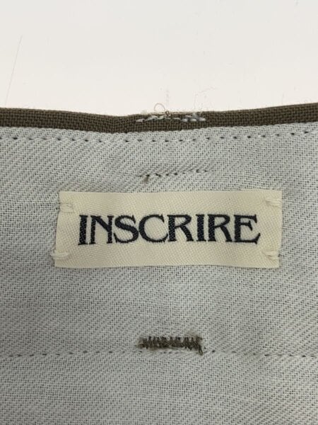 INSCRIRE(アンスクリア) / 20SS/ウールワイドハーフパンツ/ショート 