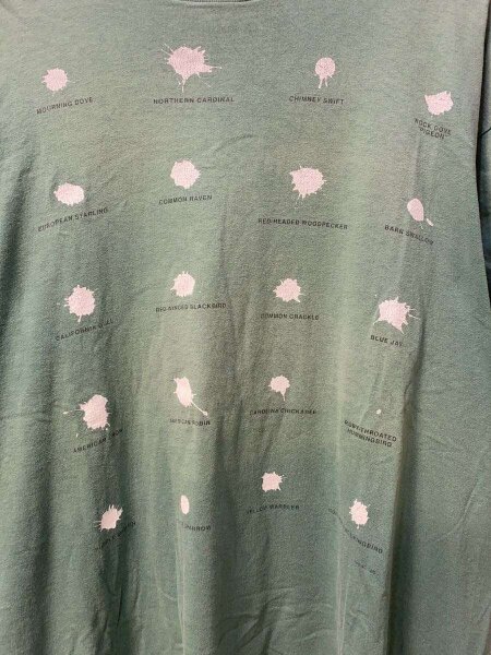 90s ONEITA 鳥の糞 BIRD DROPPING Tシャツ ONEITA(オニータ) / 90s/USA製/Bird Droppings/鳥の糞/Tシャツ/L