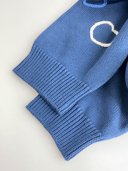 ChahChah(チャーチャー) / カーディガン(厚手)/M/コットン/NVY/無地/CC