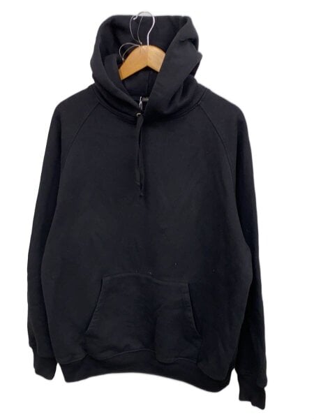 COMOLI(コモリ) / 25AW/コットン裏毛パーカー/4/コットン/ブラック/D01 