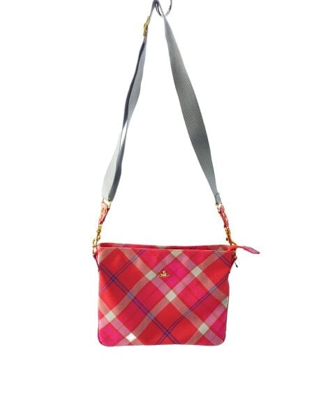 vivienne westwoodチェック柄 ボディバッグ ピンク系 Vivienne Westwood(ヴィヴィアンウエストウッド) / ショルダーバッグ