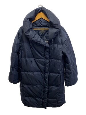 theory / ロングダウンジャケット/S/ポリエステル/NVY/無地/01-9309622-890-902 theory◇ロングダウンジャケット/S/ポリエステル/NVY/無地/01-9309622