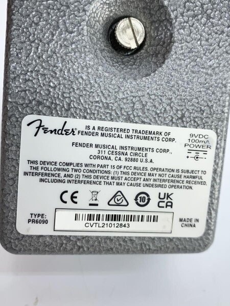 Fender(フェンダー) / HAMMERTONE REVERB エフェクター