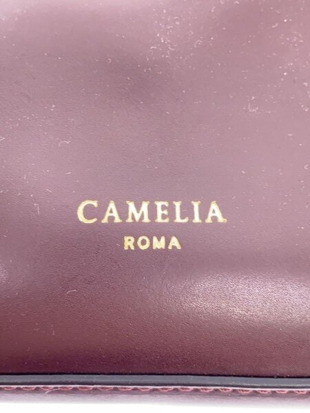 CAMELIA ROMA(カメリアローマ) / 巾着型ショルダーバッグ/レザー/BRD