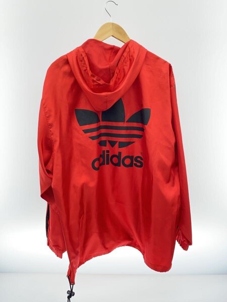 adidas(アディダス) / デサント期アノラックパーカ/L/ポリエステル/RED