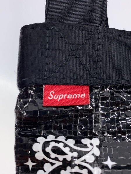 Supreme(シュプリーム) / バンダナ柄サコッシュ/ショルダーバッグ/BLK