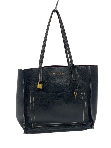 MARC JACOBS(マークジェイコブス) / トートバッグ/レザー/BLK// | 中古 