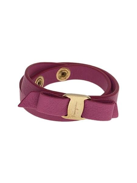 Ferragamo ピンク リボン ブレスレット