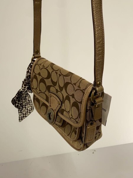 COACH(コーチ) / ショルダーバッグ_シグネチャー_ベージュ/キャンバス