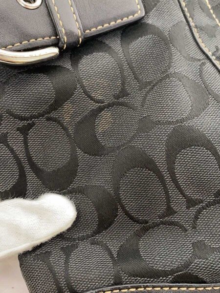 COACH(コーチ) / ショルダーバッグ/ブラック/黒/総柄/f03574