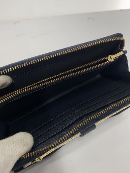 COACH(コーチ) / 長財布/レザー/ネイビー/無地/レディース/F25967/ロゴ