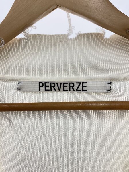 PERVERZE(パーバーズ) / CRASH WIDE KNIT CARDIGAN/アシンメトリー