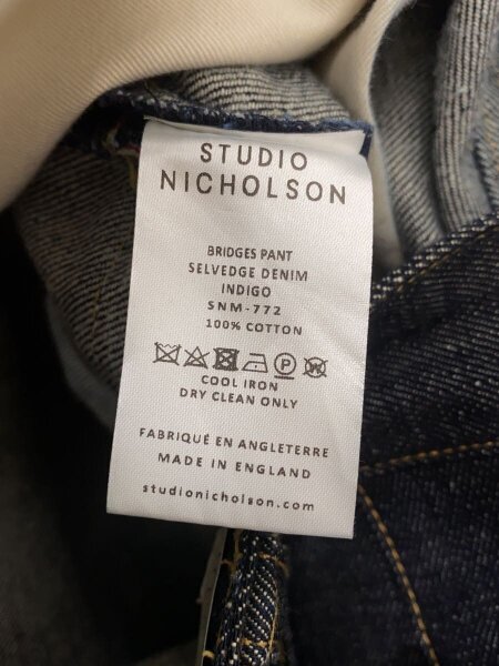 STUDIO NICHOLSON(スタジオニコルソン) / Selvedge Denim Suede-Head 