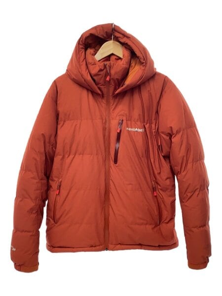 mont-bell(モンベル) / ダウンジャケット/L/ナイロン/オレンジ/ダウン