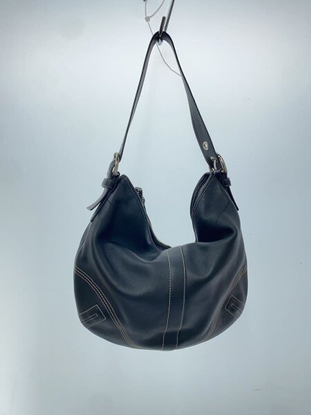 COACH(コーチ) / ラージ・ホーボー_ソーホー/レザー/ブラック | 中古品 