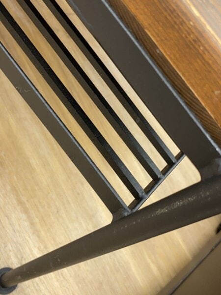 10月30日迄の出品!!中古綺麗め☆円形カウンターテーブル（ブラウン