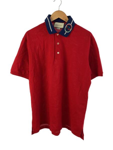 GUCCI(グッチ) / ポロシャツ/XXL/コットン/RED/598960 XJB0X | 古着の 