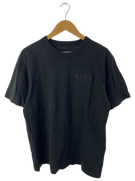 sacai(サカイ) / Tシャツ/4/コットン/BLK/無地/21-0285S | 古着の販売