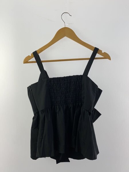 FRAY I.D / ノースリーブブラウス/1/ポリエステル/BLK/無地/FWFB241111 FRAY I.D(フレイアイディー) / ノースリーブブラウス/--/ポリエステル