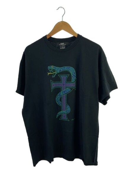 ESSAY エッセイ Tシャツ 2 コットン BLK ES18TS-04 古着の販売・通販なら