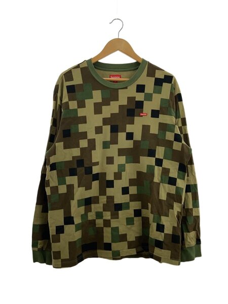 Supreme(シュプリーム) / 長袖Tシャツ/L/コットン/KHK/カモフラ/Small 