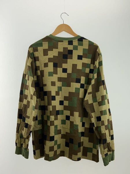 Supreme(シュプリーム) / 長袖Tシャツ/L/コットン/KHK/カモフラ/Small 