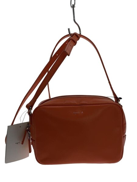美品】agnes b アニエスベー 2wayショルダーバッ グ ブラウン 【美品 