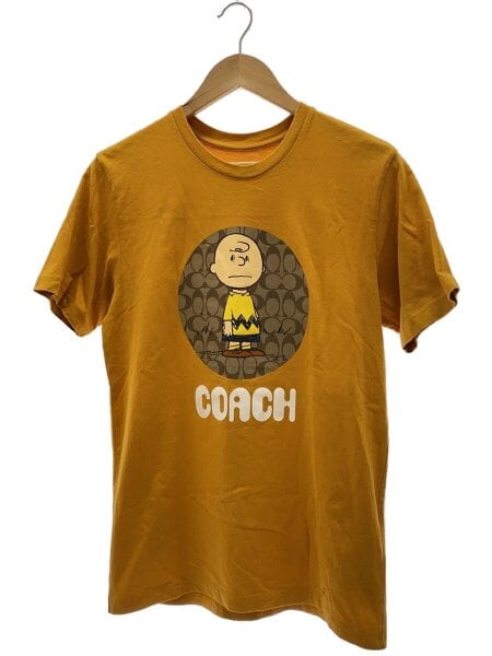 COACH(コーチ) / Tシャツ/--/コットン/YLW/チャーリーブラウン | 古着 