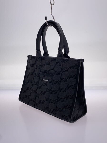 バレンシアガ BALENCIAGA モノグラム トートバッグ 黒 BALENCIAGA 