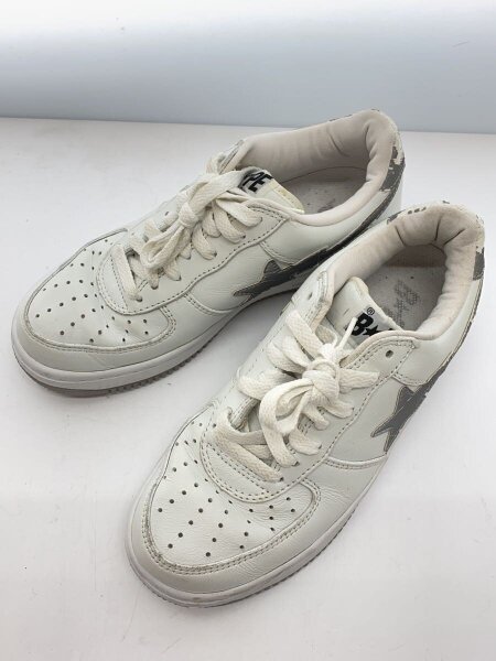 A BATHING APE(アベイシングエイプ) / ローカットスニーカー/24cm/WHT 
