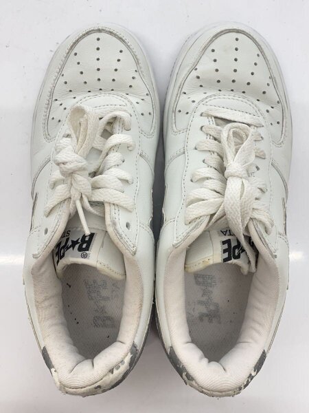 A BATHING APE(アベイシングエイプ) / ローカットスニーカー/24cm/WHT 