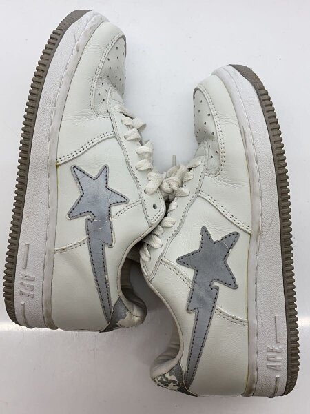 A BATHING APE(アベイシングエイプ) / ローカットスニーカー/24cm/WHT 