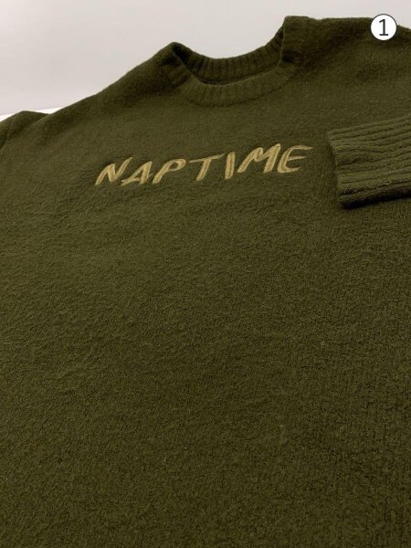Naptime.(ナップタイム) / ニット・セーター(厚手)/M/アクリル/KHK/NAP 