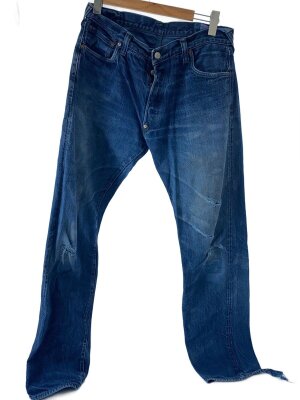 EVISU(エヴィス) / 2005/ストレートデニムパンツ/実寸約32×30/色褪せ